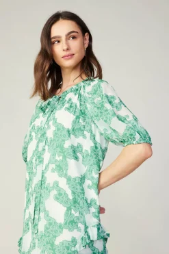 Abstract Motif Mini Dress