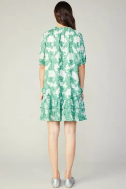 Abstract Motif Mini Dress