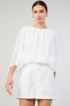 Alessia Dolman Sleeved Blouse