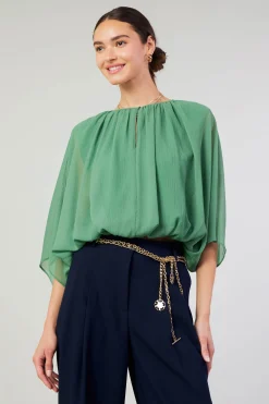 Alessia Dolman Sleeved Blouse