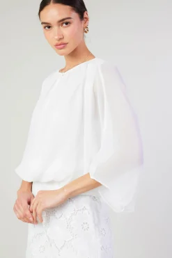Alessia Dolman Sleeved Blouse