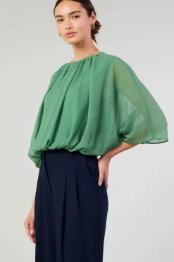 Alessia Dolman Sleeved Blouse