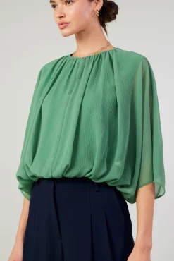 Alessia Dolman Sleeved Blouse