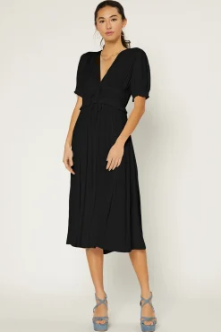 Amelia Pleated Maxi Dress