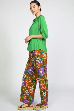 Angelica Pleated Blouse