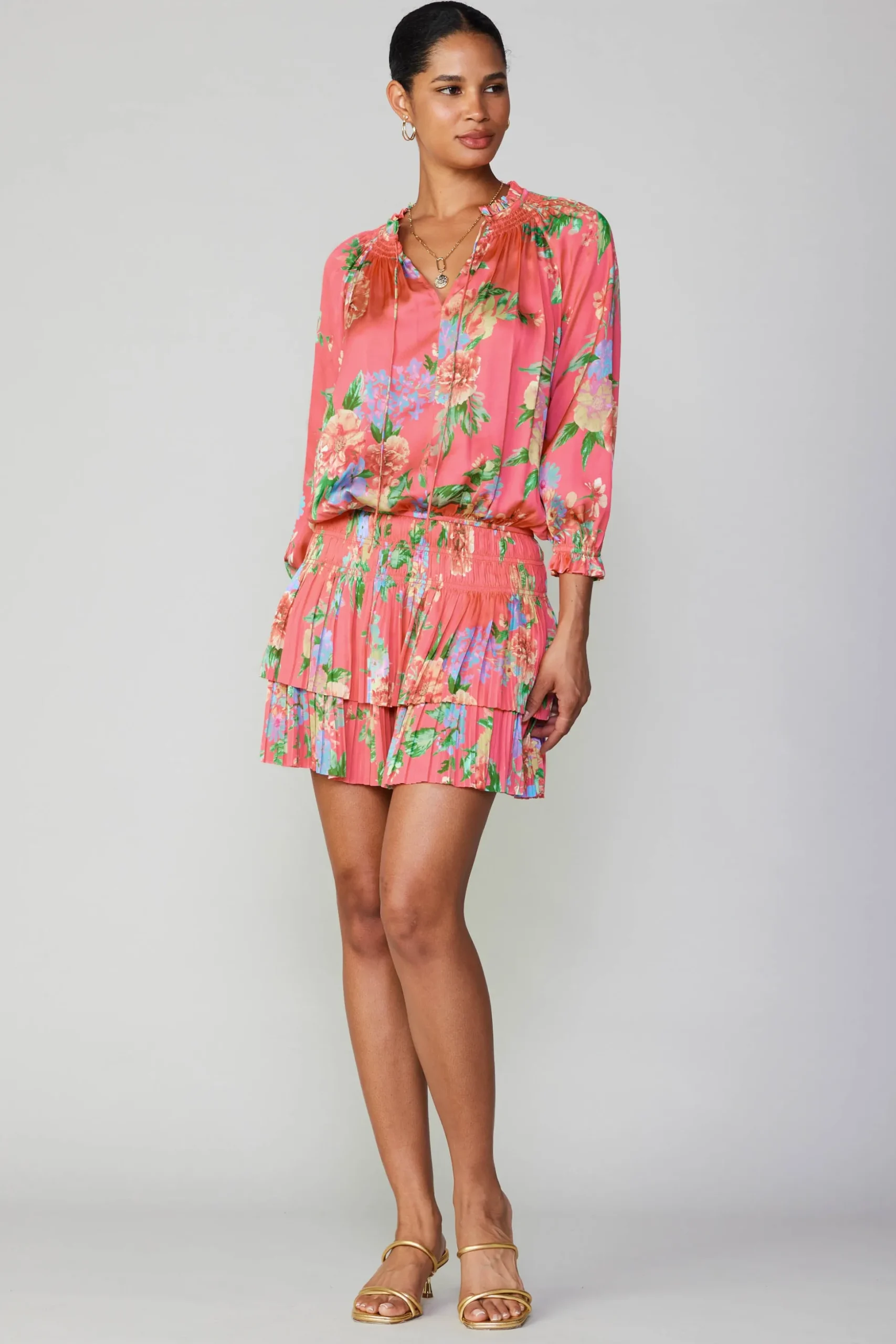 Aurelie Floral Mini Dress