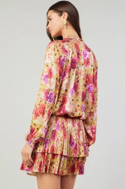 Aurelie Rose Mini Dress