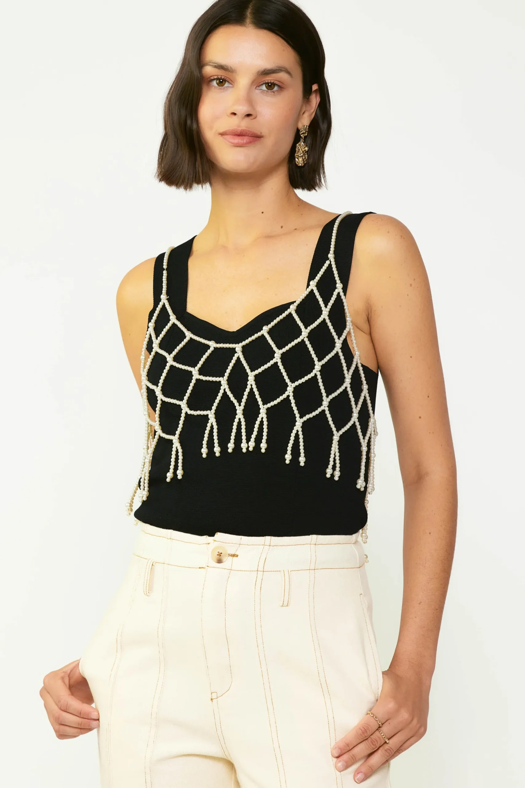 Beaded Pearl Cami