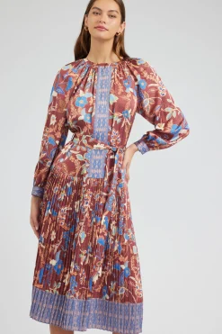 Botanical High Neck Dress