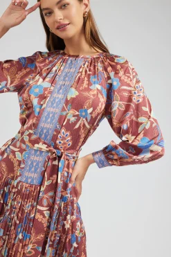 Botanical High Neck Dress