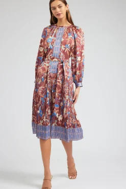 Botanical High Neck Dress