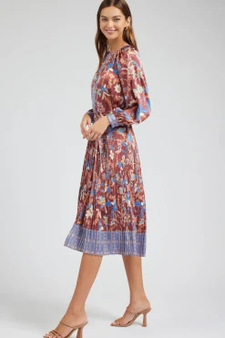 Botanical High Neck Dress