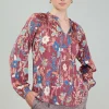 Botanical Pleated Blouse