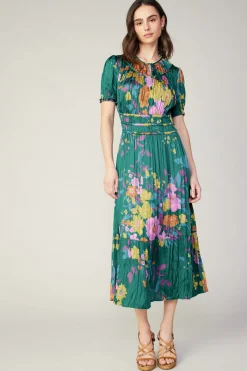 Brooklyn Floral Midi Dress