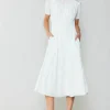 Brooklyn Poplin Midi Dress
