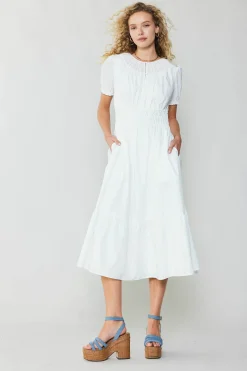 Brooklyn Poplin Midi Dress