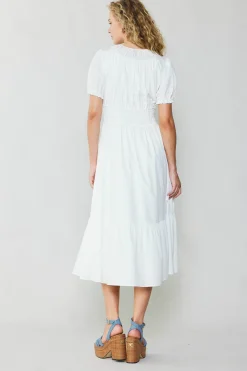 Brooklyn Poplin Midi Dress
