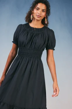 Brooklyn Poplin Midi Dress