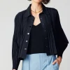 Button Down Pleated Top