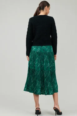 Button Up Tweed Cardigan