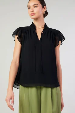 Cap Sleeve Blouse