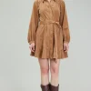 Carmel Corduroy Mini Dress
