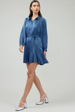 Carmel Lustrous Mini Dress