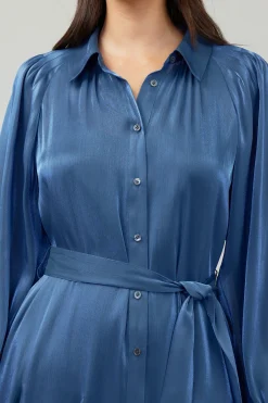 Carmel Lustrous Mini Dress