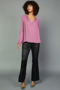 Charlotte Pleated Blouse