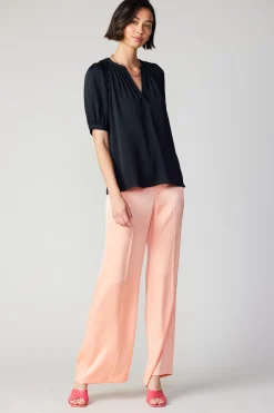 Classic V Neck Blouse