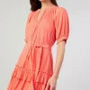 Coletta Smocked Yoke Mini Dress