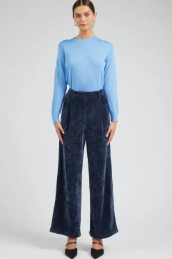 Corduroy Pleated Wide Leg Pant