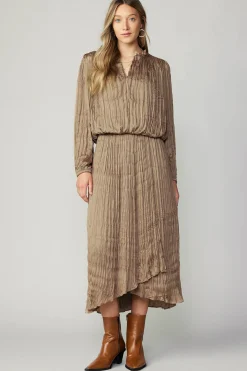 Crinkle Plisse Blouse