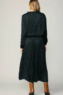 Crinkle Plisse Blouse