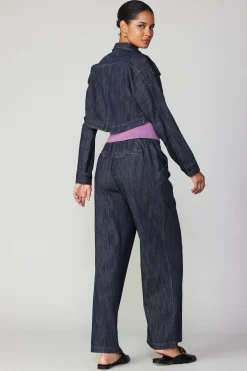 Cropped Denim Jacket