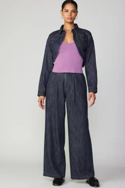 Cropped Denim Jacket