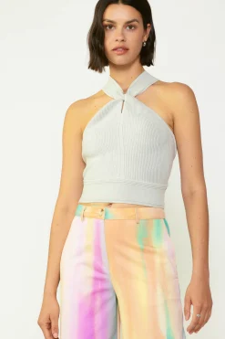 Cross Sweater Tank Top