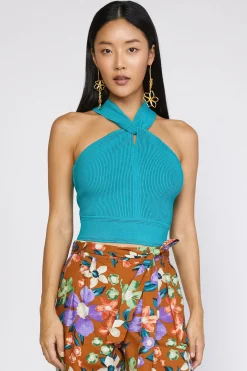 Cross Sweater Tank Top