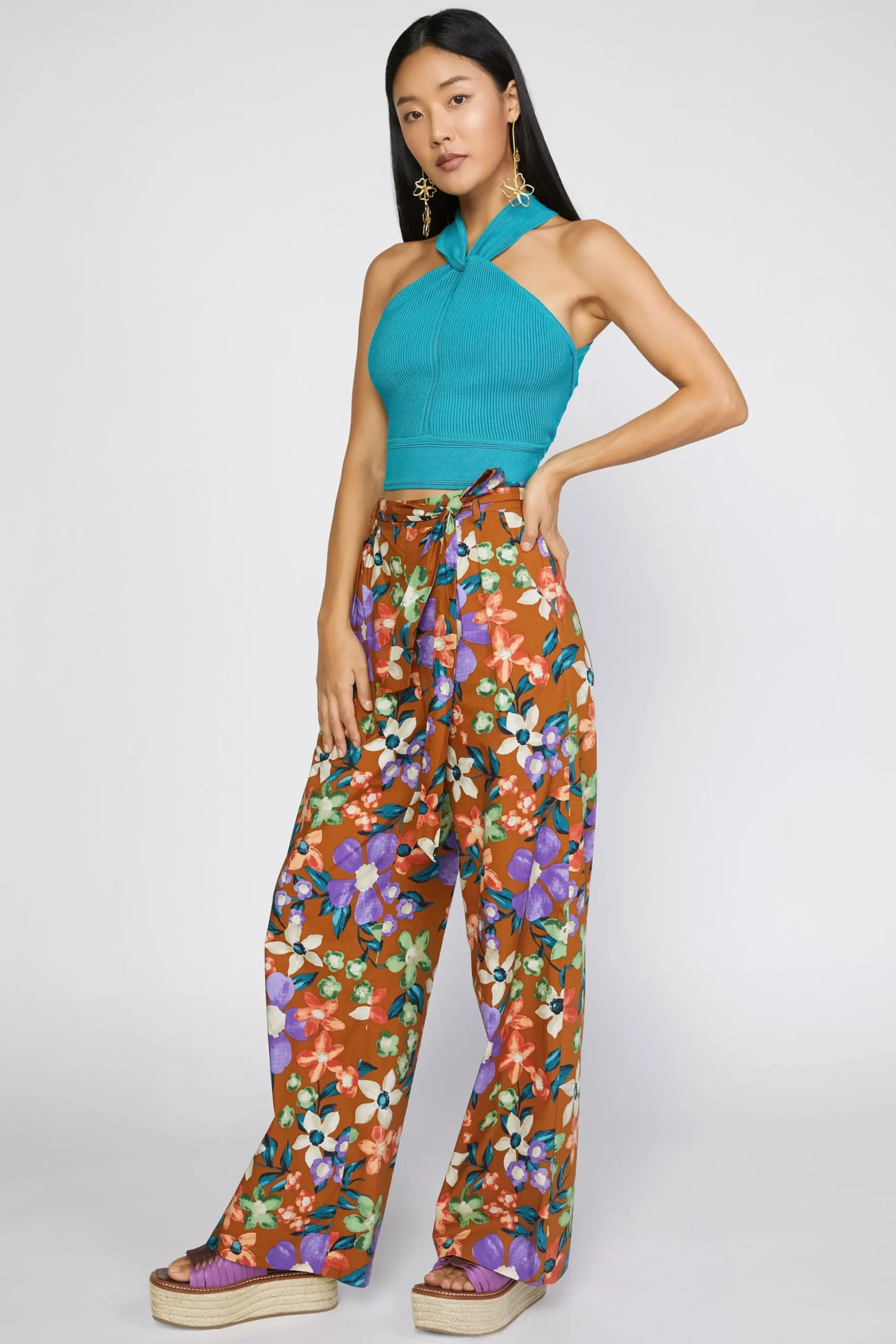 Cross Sweater Tank Top