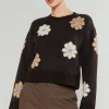 Daisy Embroidered Sweater