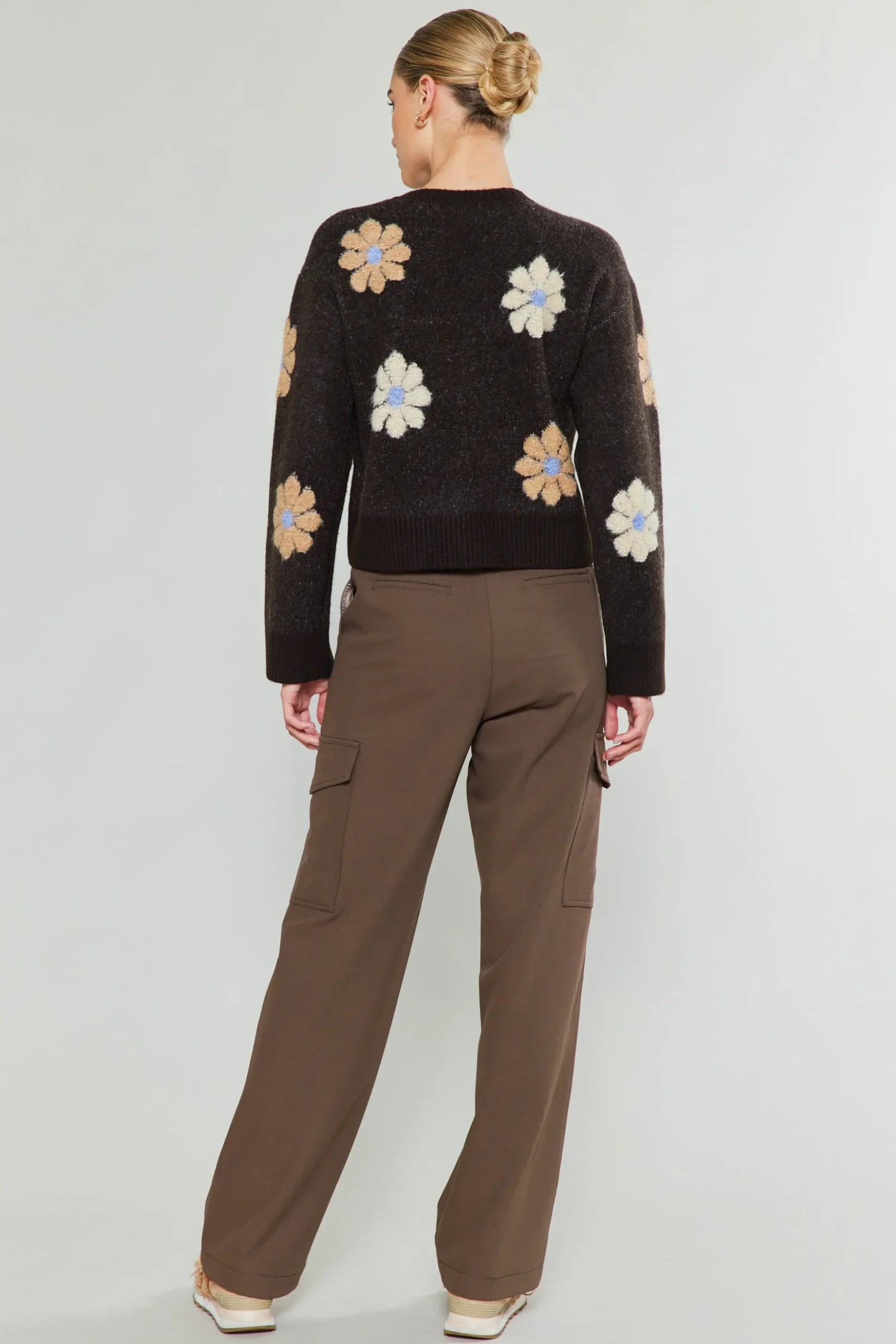 Daisy Embroidered Sweater