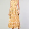 Daisy Jacquard Maxi Dress
