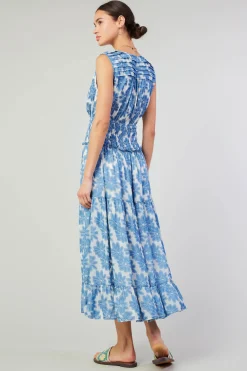Daisy Jacquard Maxi Dress