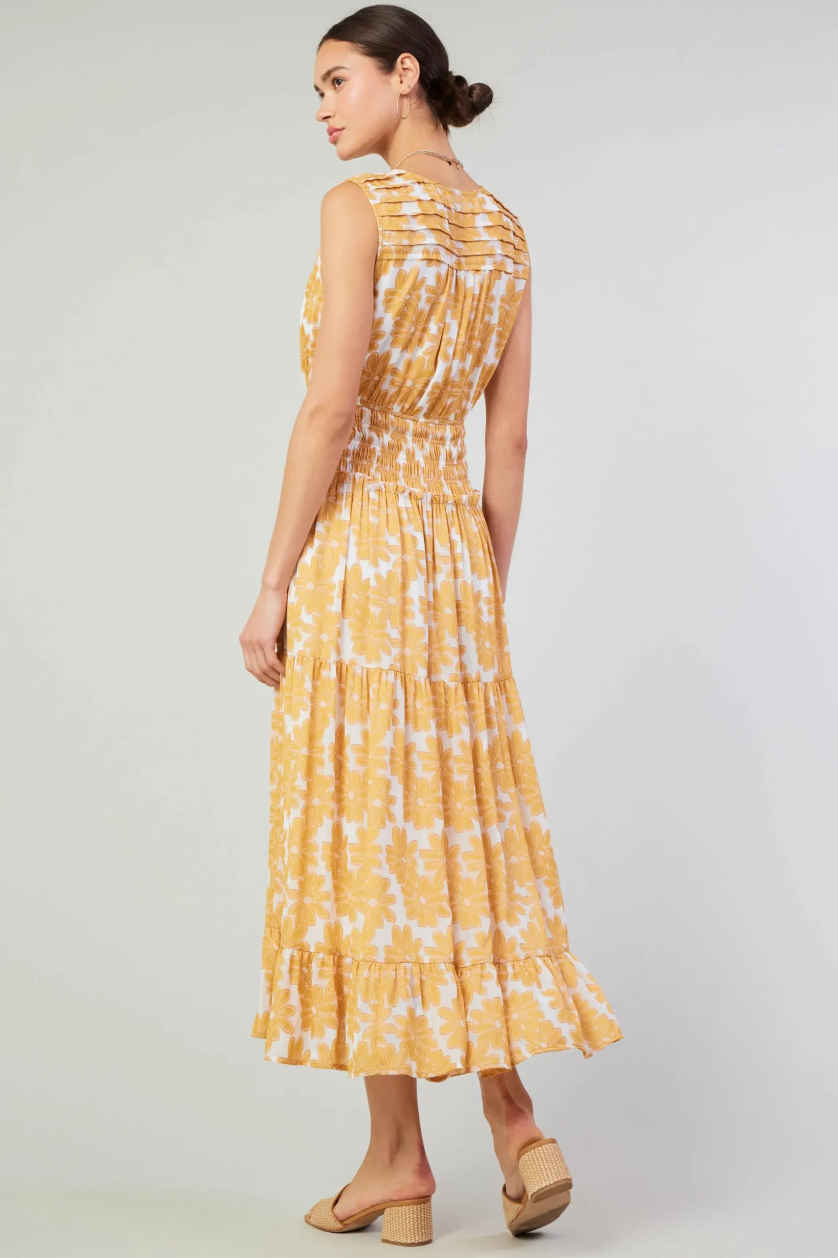 Daisy Jacquard Maxi Dress