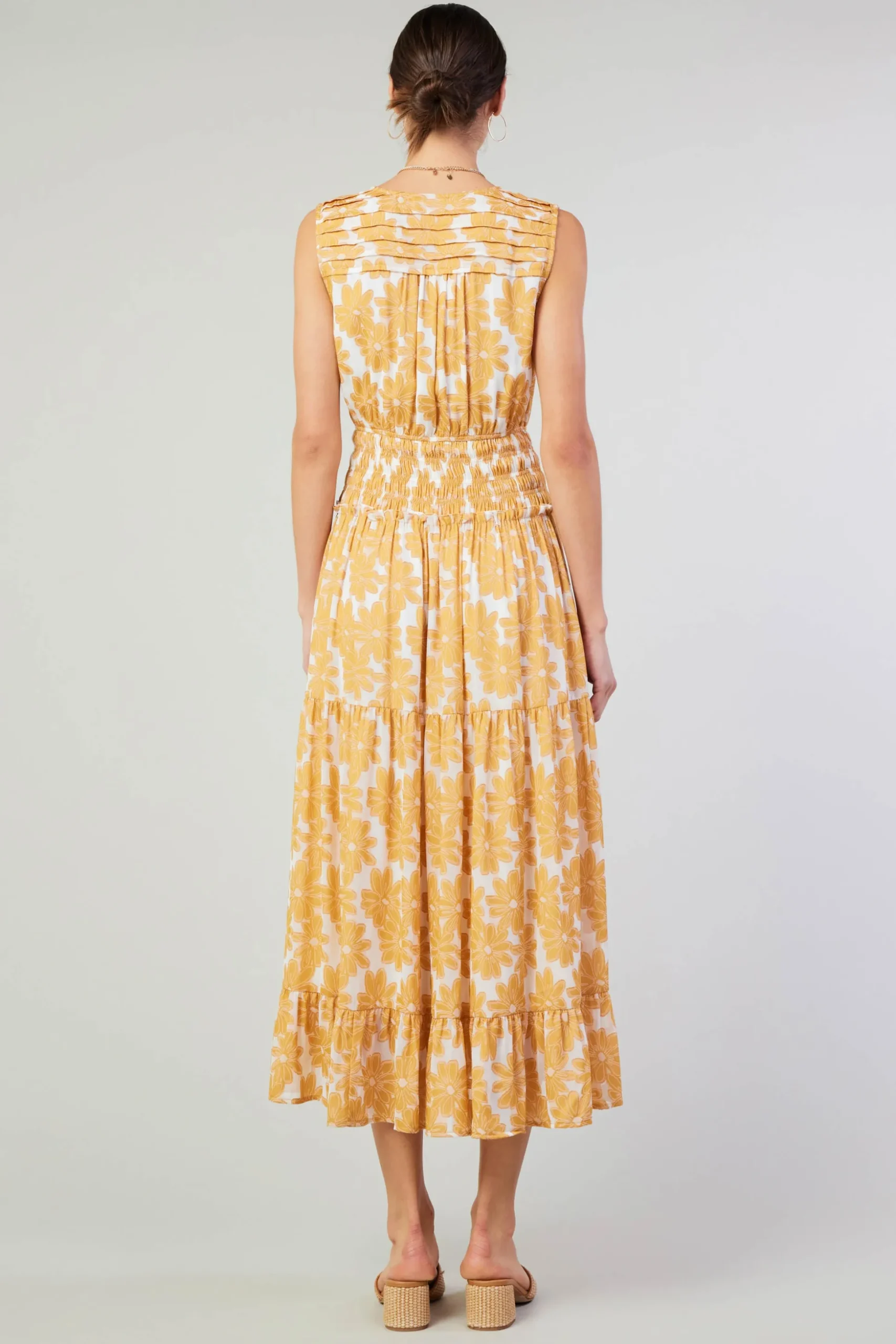 Daisy Jacquard Maxi Dress