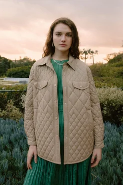 Diamond Quilted Jacket