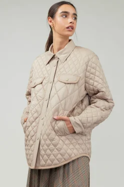 Diamond Quilted Jacket