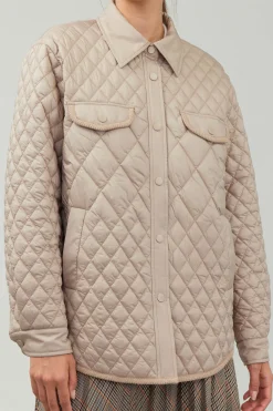 Diamond Quilted Jacket