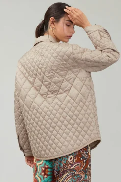 Diamond Quilted Jacket