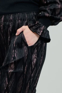 Elastic Waist Long Pants